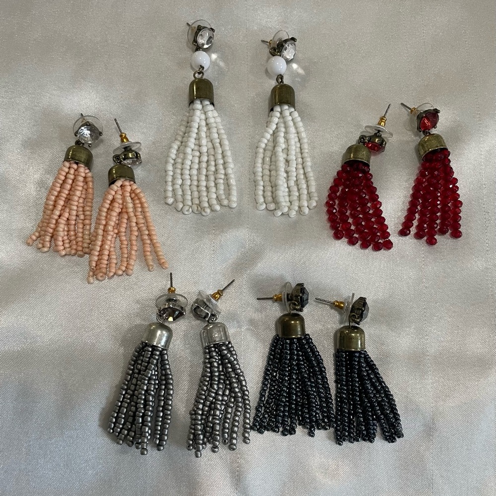SugarFix by BaubleBar Beaded Tassel Earrings